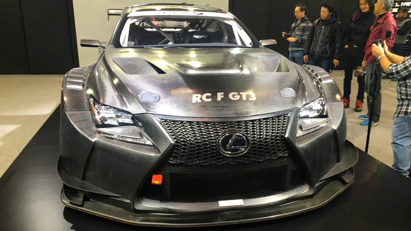 Illustration for article titled Lexus Brought Carbon Fiber Race Cars And Nothing Else To Tokyo Auto Salon